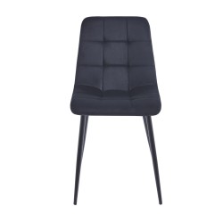 Krzesło velvet (czarne) Krzesło velvet (czarne)