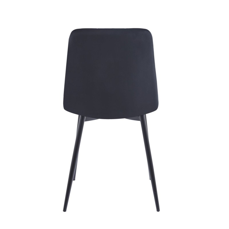 Silla de terciopelo (negra) Silla de terciopelo (negra)