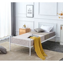 Metal bed 90x200 (white) Metal bed 90x200 (white)