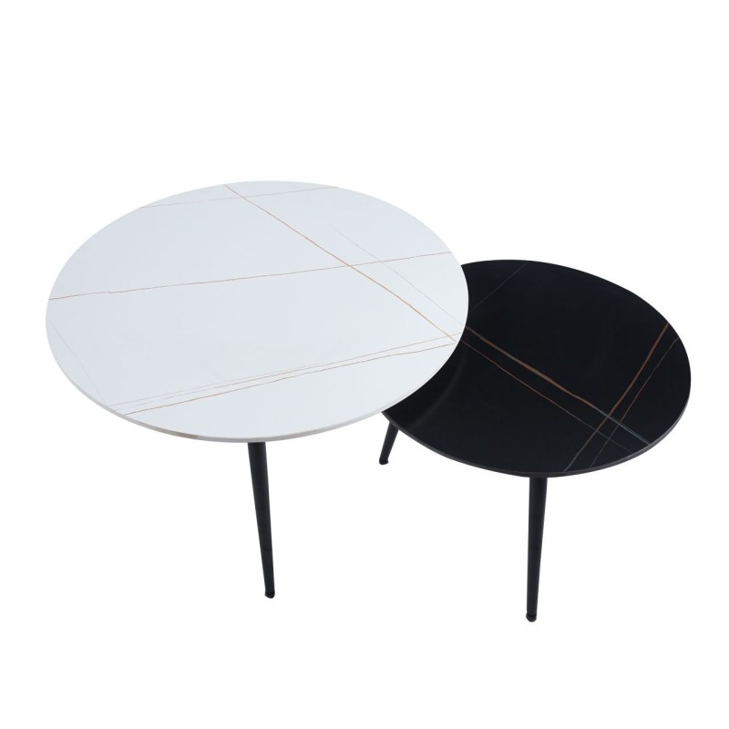 Mesa (blanca + negra) 80 + 60 Mesa (blanca + negra) 80 + 60