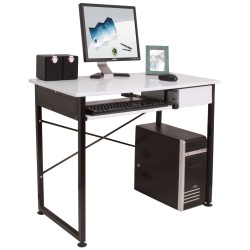 (CT-1156) Desk (white/black)