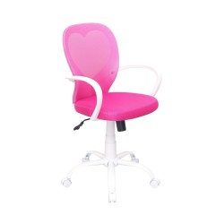 (QZY-1447) Swivel chair (pink)