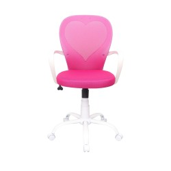 (QZY-1447) Swivel chair (pink) (QZY-1447) Swivel chair (pink)