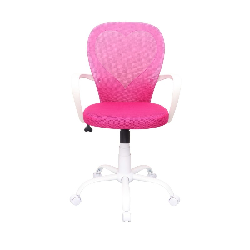(QZY-1447) Swivel chair (pink) (QZY-1447) Swivel chair (pink)