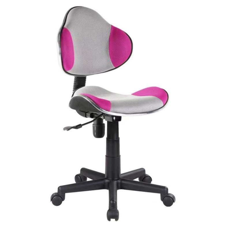 (QZY-G2B) Swivel chair (pink/gray) (QZY-G2B) Swivel chair (pink/gray)
