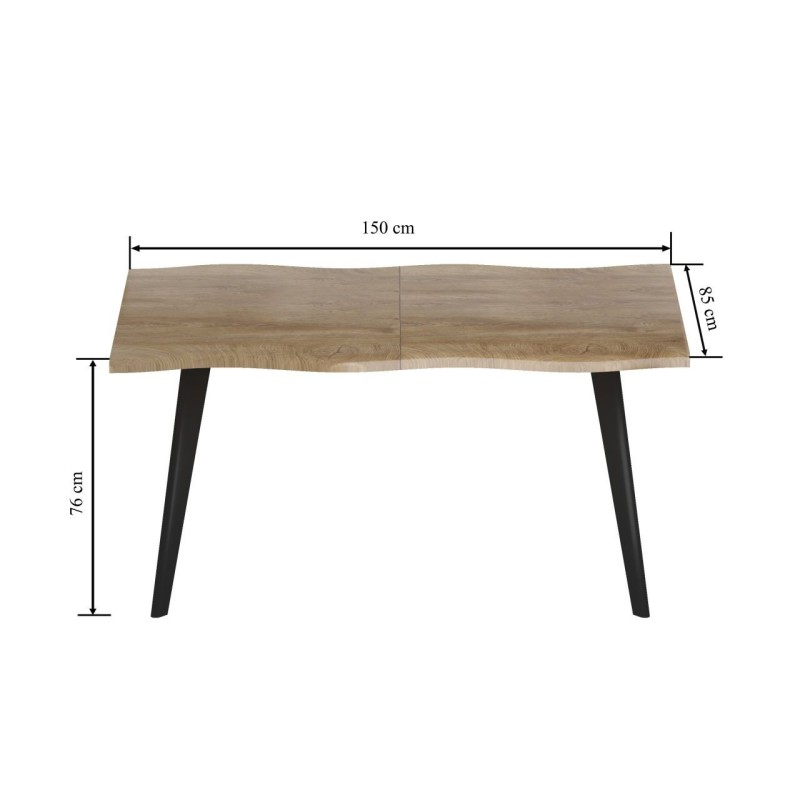 Mesa extensible (roble natural) 89x150(210) Mesa extensible (roble natural) 89x150(210)