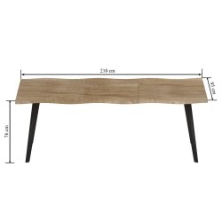 Mesa extensible (roble natural) 89x150(210) Mesa extensible (roble natural) 89x150(210)