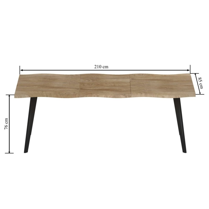 Mesa extensible (roble natural) 89x150(210) Mesa extensible (roble natural) 89x150(210)