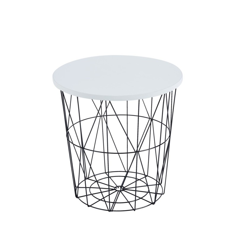 Mesa (blanca + estructura negra) Mesa (blanca + estructura negra)