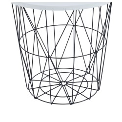 Mesa (blanca + estructura negra) Mesa (blanca + estructura negra)