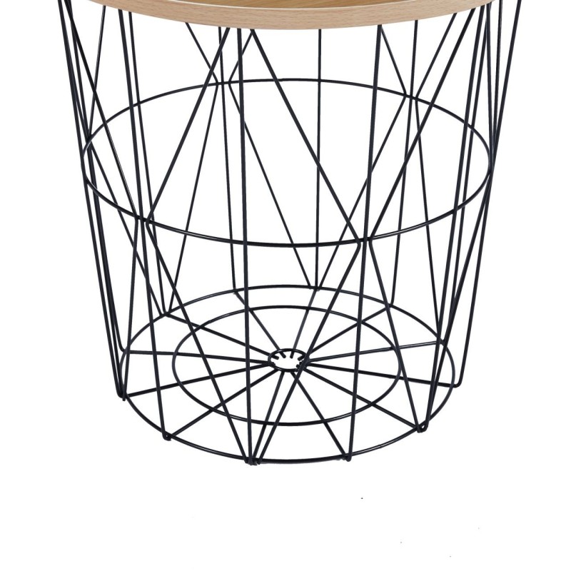 Mesa de centro (roble natural + estructura negra) Mesa de centro (roble natural + estructura negra)