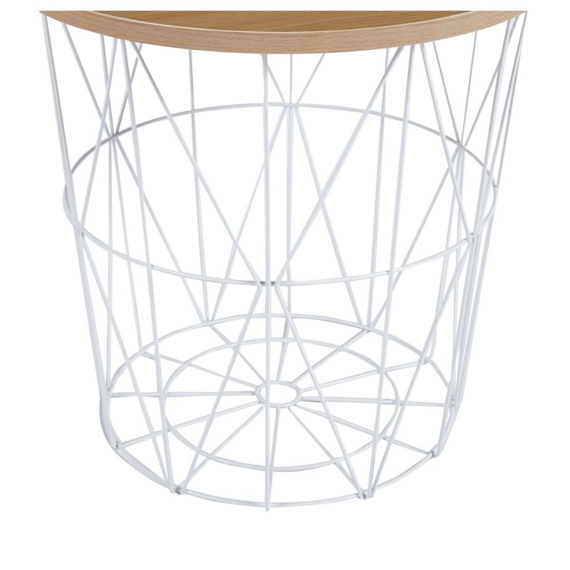 Mesa baja (roble natural + estructura blanca) Mesa baja (roble natural + estructura blanca)