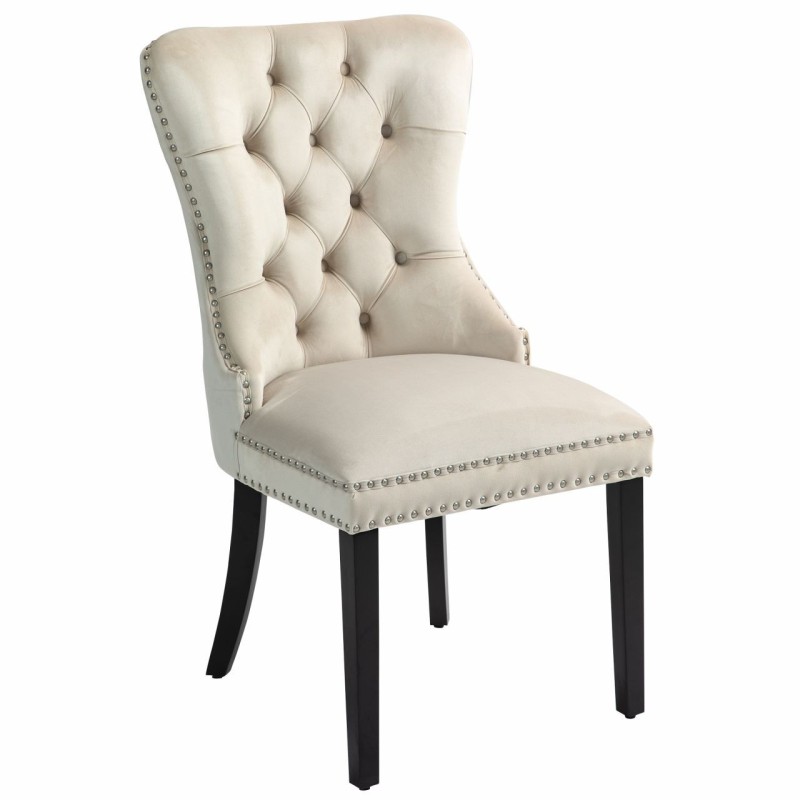 Silla de terciopelo (beige) Silla de terciopelo (beige)