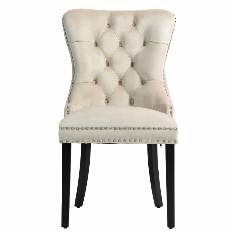 Silla de terciopelo (beige) Silla de terciopelo (beige)