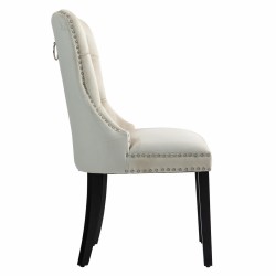 Silla de terciopelo (beige) Silla de terciopelo (beige)