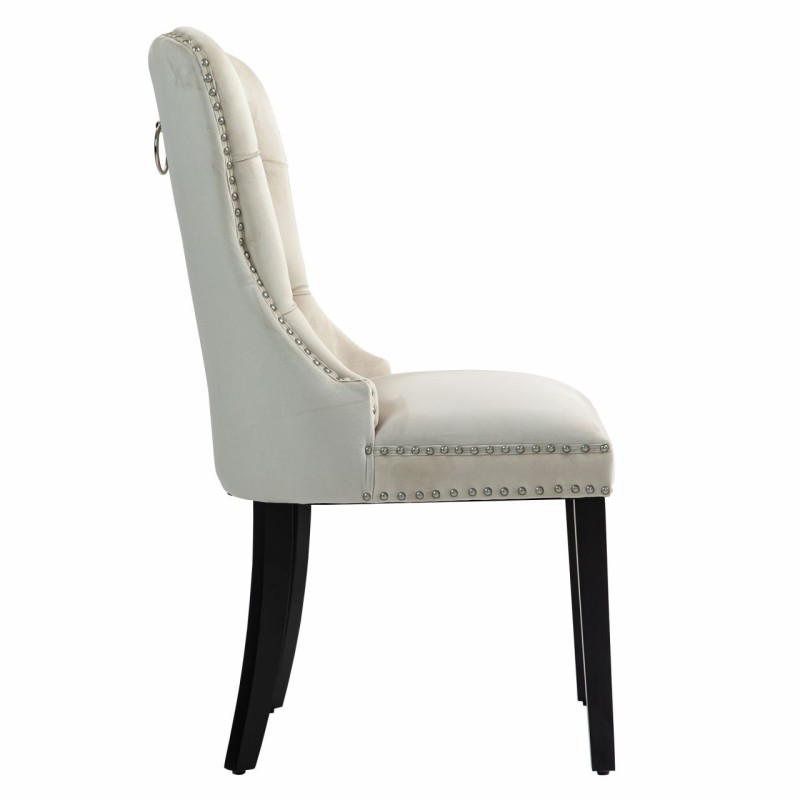 Silla de terciopelo (beige) Silla de terciopelo (beige)