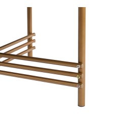 Black bench (gold frame) Black bench (gold frame)