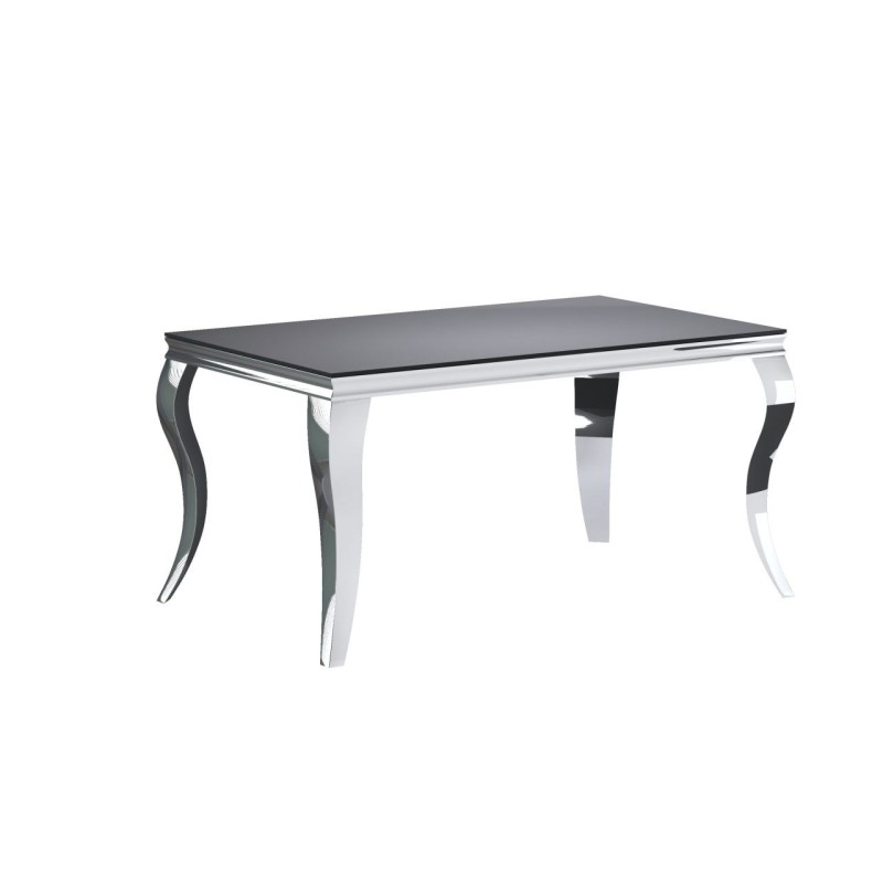 Mesa (negra/cromo) 90x150 Mesa (negra/cromo) 90x150