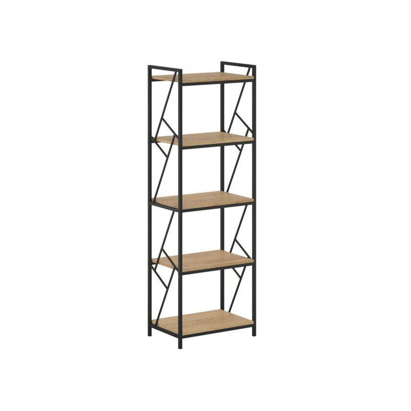 R2-FX Shelf (5P) (natural oak/black frame) R2-FX Shelf (5P) (natural oak/black frame)