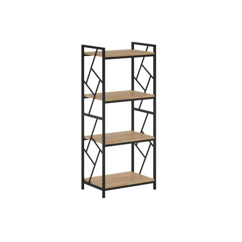 Shelf R2-FX (4P) (natural oak/black frame) Shelf R2-FX (4P) (natural oak/black frame)