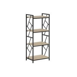 R2-FX Shelf (4P) (Sonoma Oak/Black Frame) R2-FX Shelf (4P) (Sonoma Oak/Black Frame)