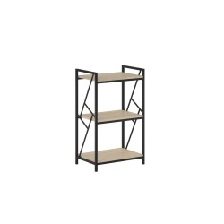 Shelf R2-FX (3P) (sonoma oak/black frame) Shelf R2-FX (3P) (sonoma oak/black frame)