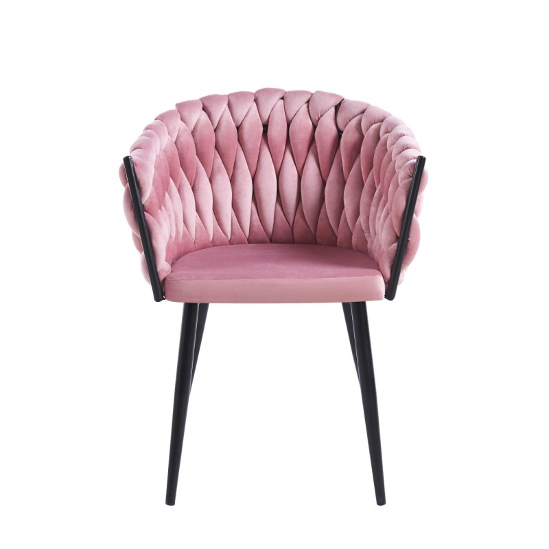 Silla de terciopelo (rosa) Silla de terciopelo (rosa)