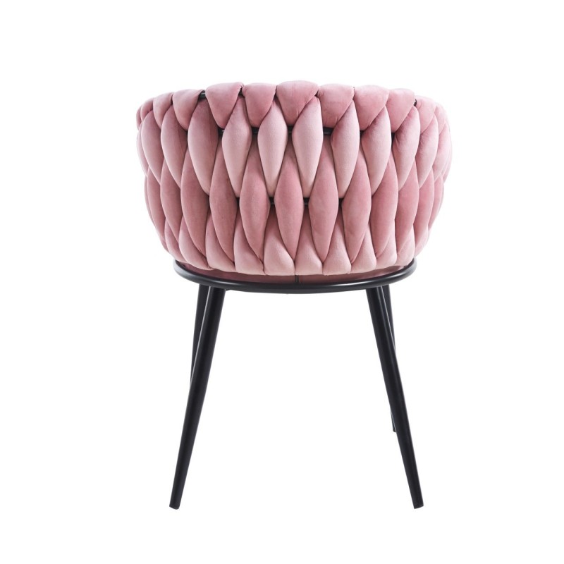 Silla de terciopelo (rosa) Silla de terciopelo (rosa)