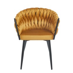 Velvet chair (curry) Velvet chair (curry)