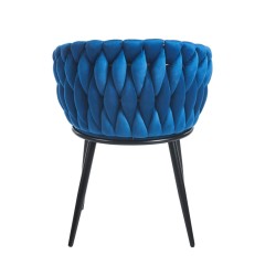 Velvet chair (blue) Velvet chair (blue)