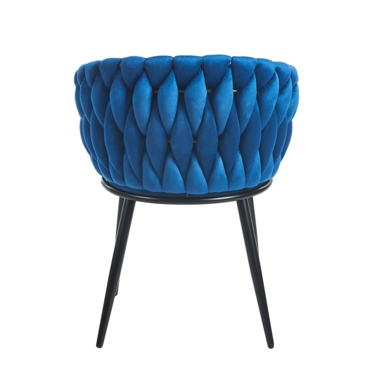 Silla de terciopelo (azul) Silla de terciopelo (azul)