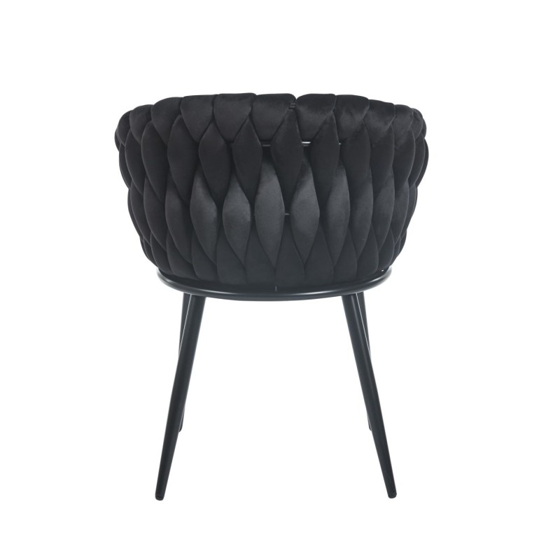Velvet chair (black) Velvet chair (black)