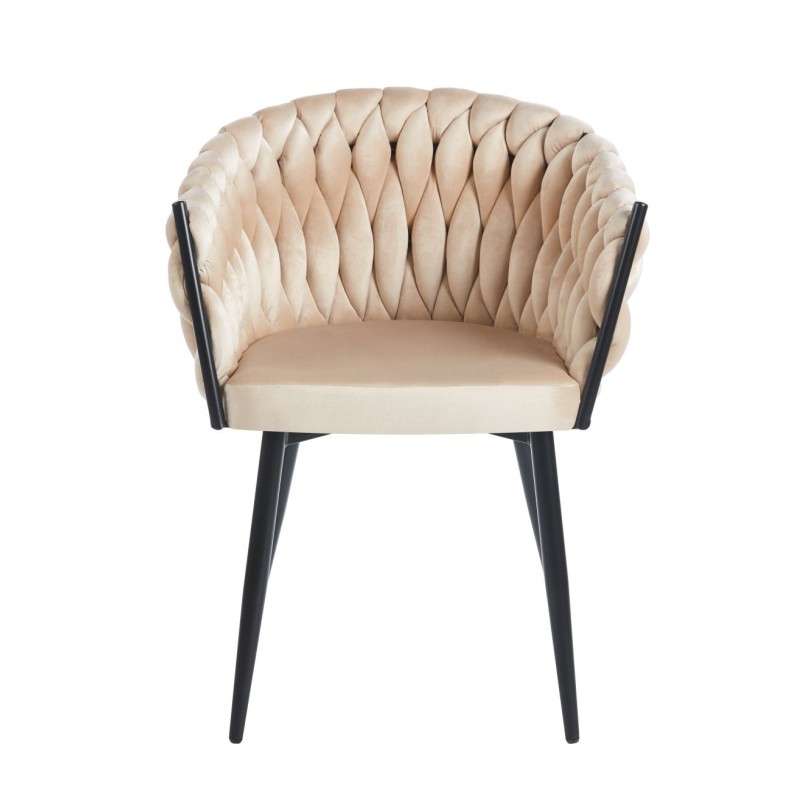 Velvet chair (beige) Velvet chair (beige)