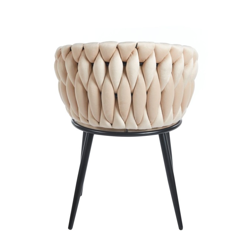 Velvet chair (beige) Velvet chair (beige)