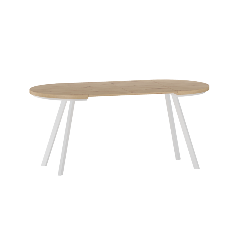 Extendable table (artisan oak/white) 90(180)x90 Extendable table (artisan oak/white) 90(180)x90