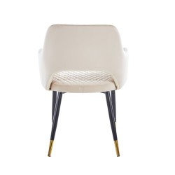 Velvet chair (beige) Velvet chair (beige)