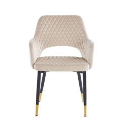 Velvet chair (beige) Velvet chair (beige)