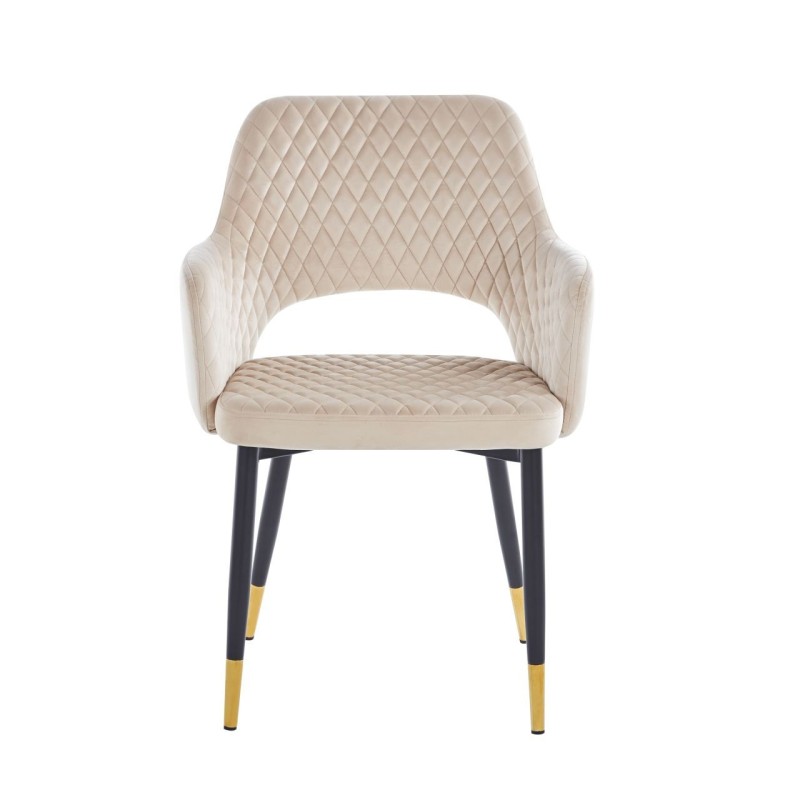 Velvet chair (beige) Velvet chair (beige)