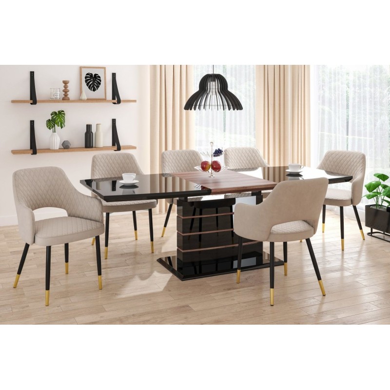 Velvet chair (beige) Velvet chair (beige)