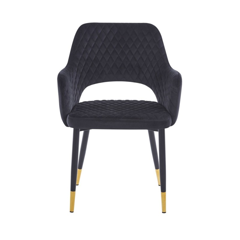 Velvet chair (black) Velvet chair (black)