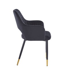 Velvet chair (black) Velvet chair (black)