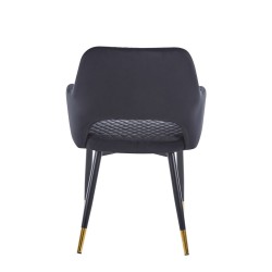 Velvet chair (black) Velvet chair (black)