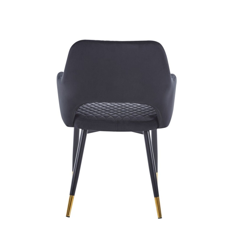 Velvet chair (black) Velvet chair (black)