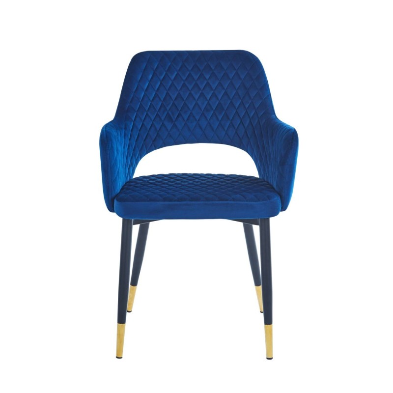 Velvet chair (blue) Velvet chair (blue)
