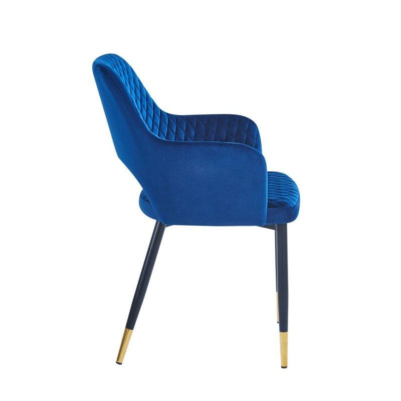 Velvet chair (blue) Velvet chair (blue)