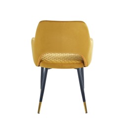 Velvet chair (curry) Velvet chair (curry)
