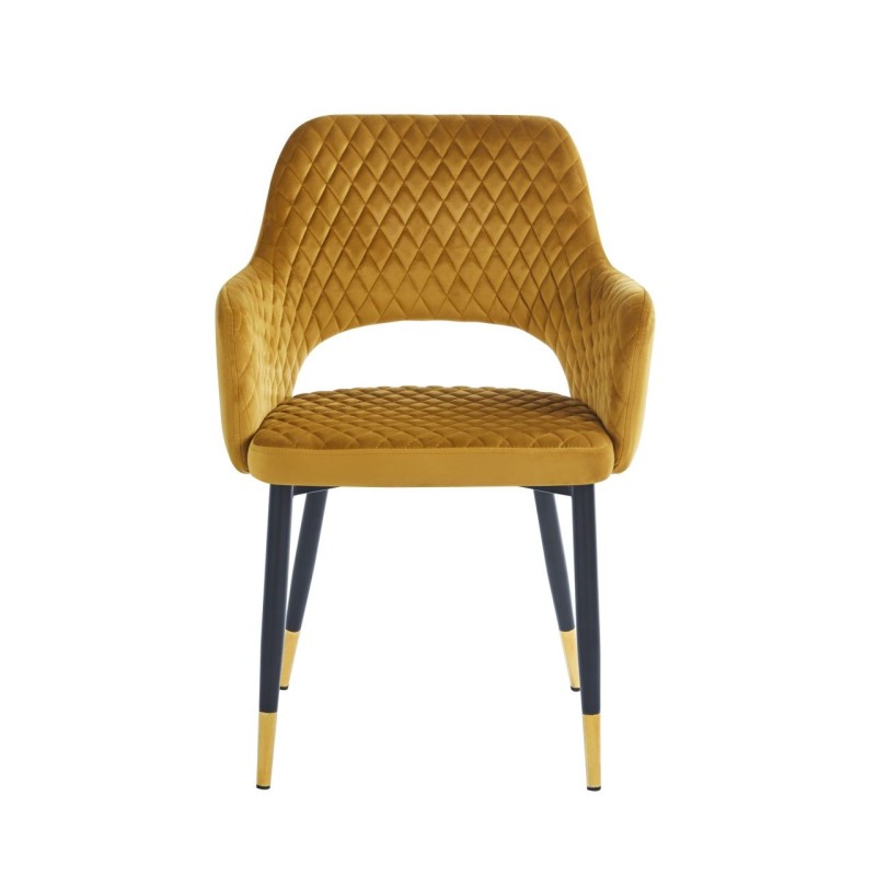 Velvet chair (curry) Velvet chair (curry)