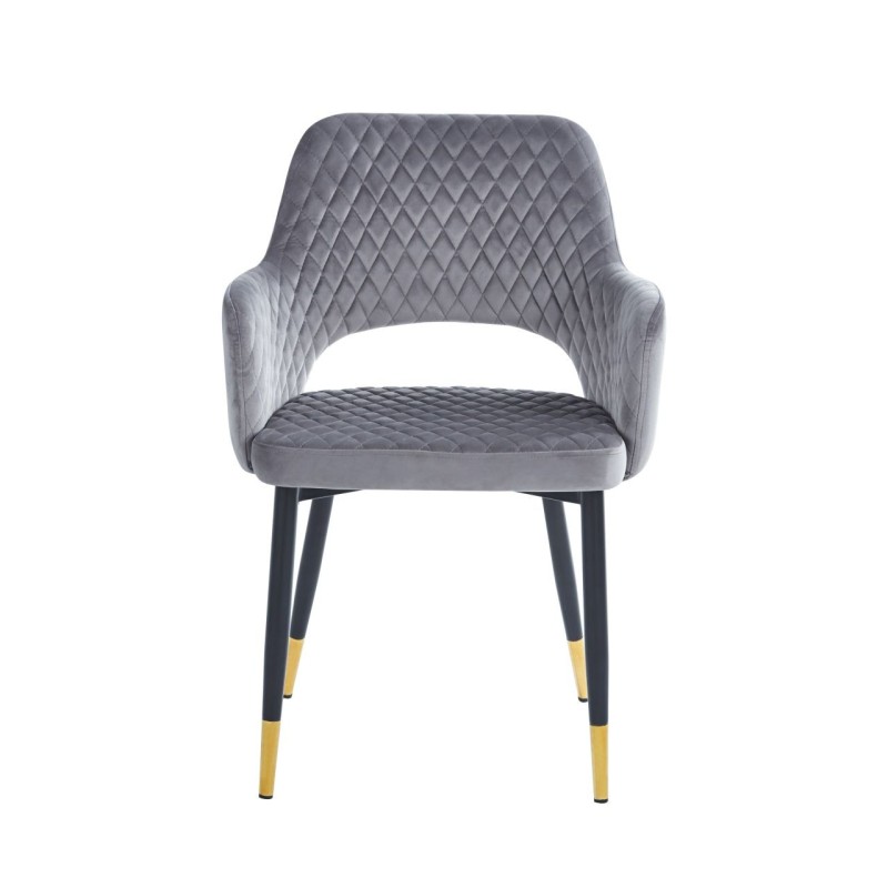 Velvet chair (gray) Velvet chair (gray)
