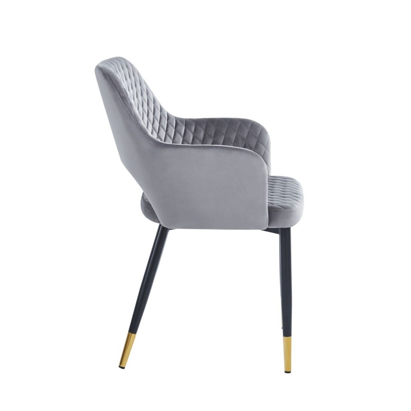 Velvet chair (gray) Velvet chair (gray)
