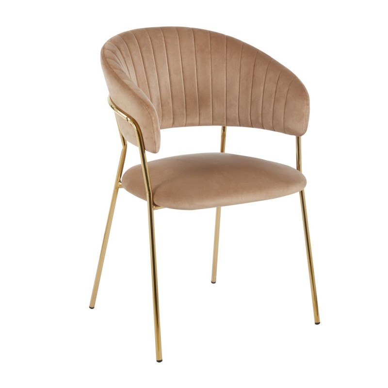 Velvet chair (cappuccino) Velvet chair (cappuccino)